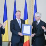 Presedintele României Klaus Werner Johannis, primește premiul Coudenhove-Kalergi pentru anul 2020, în cadrul unei ceremonii restrânse